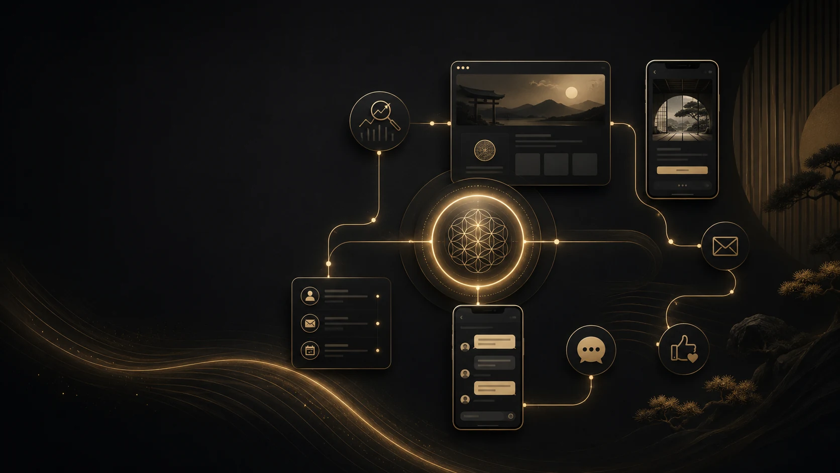 One connected strategy linking research, website, mobile, email, and customer communication